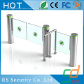 Double Head Supermarket Glass Turnstile Solutions